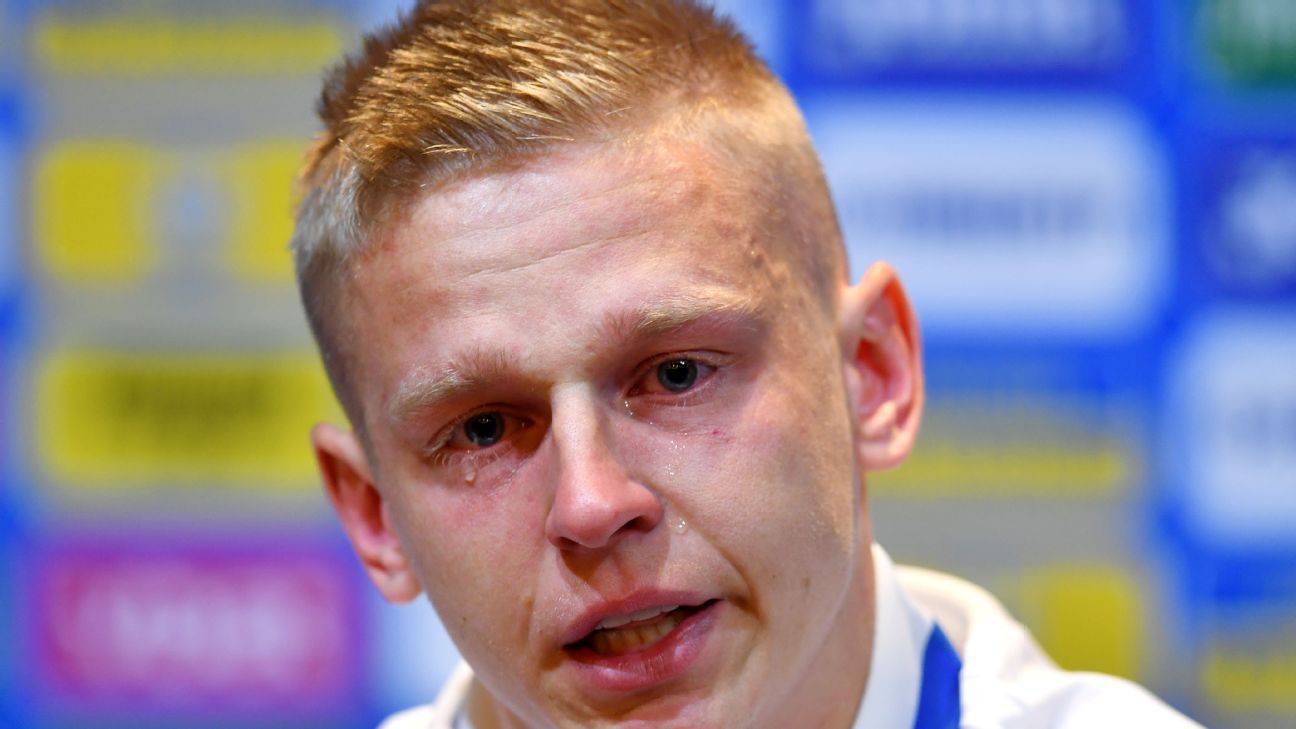 La emoción de Oleksandr Zinchenko "Vamos a tratar de hacerlo, tratar