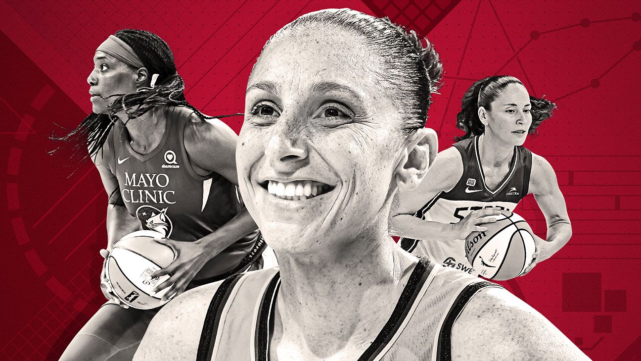 How Diana Taurasi, Sylvia Fowles and Sue Bird have rewritten WNBA record books