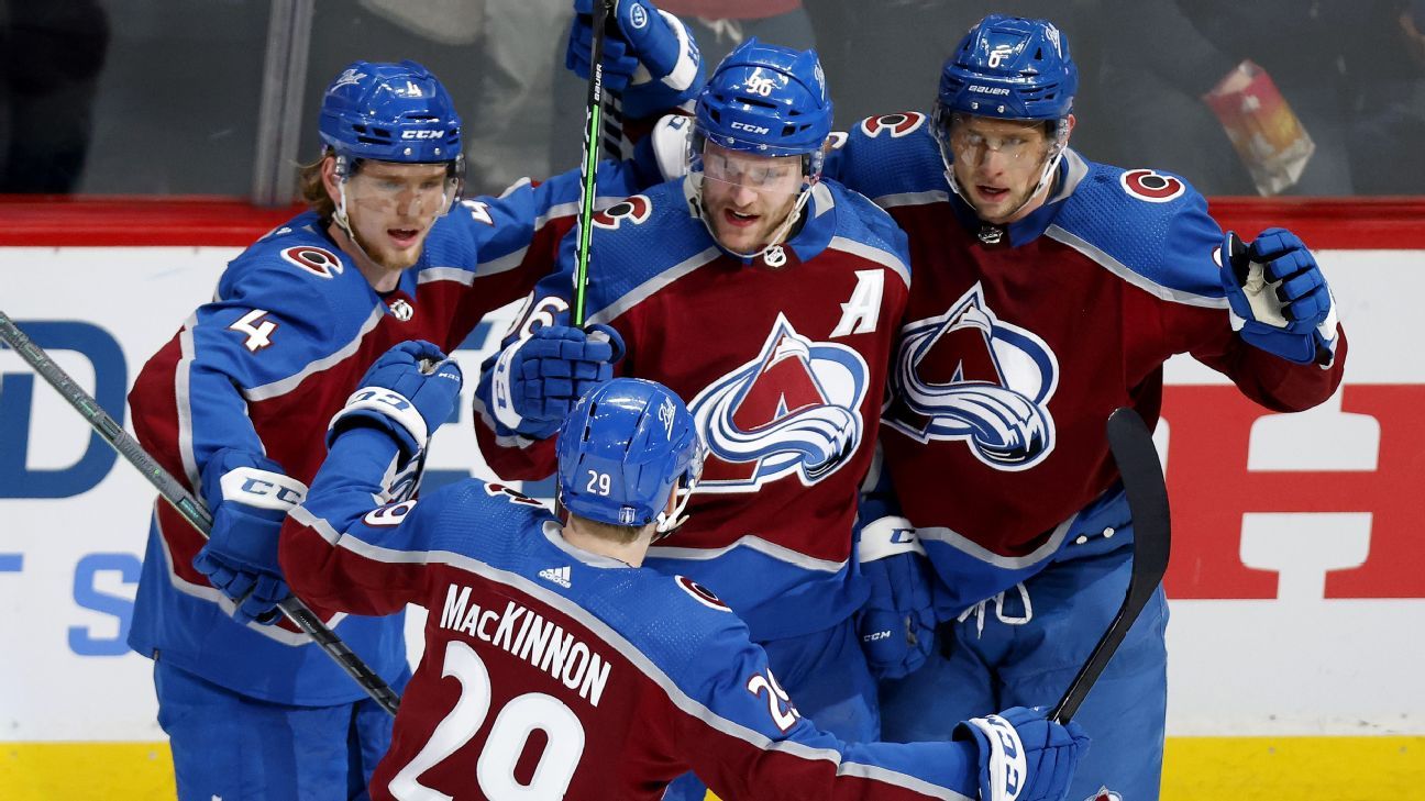 Here's the Avalanche's first round playoffs schedule, Colorado Avalanche