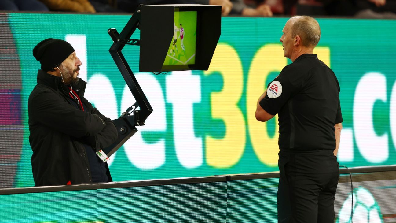 Premier League referee chief reveals why VAR audio isn't played live during  matches