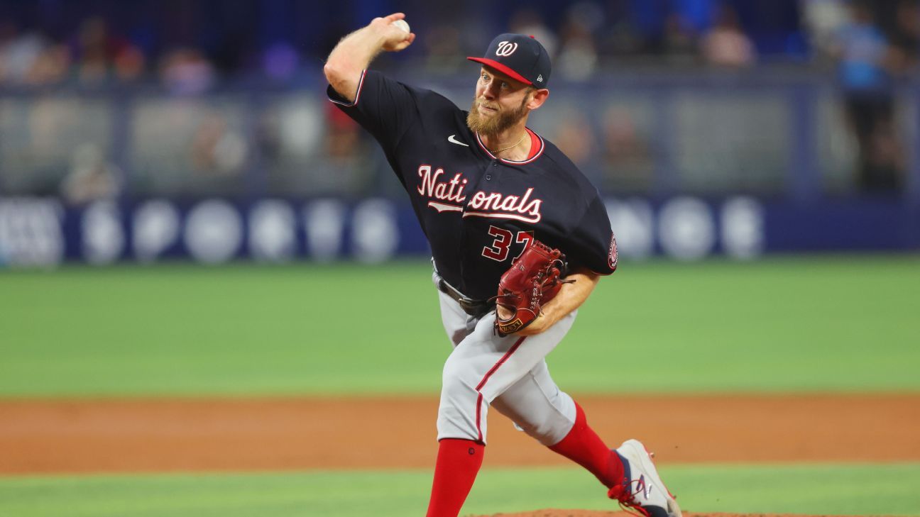 Nats’ Strasburg going back on IL after one start