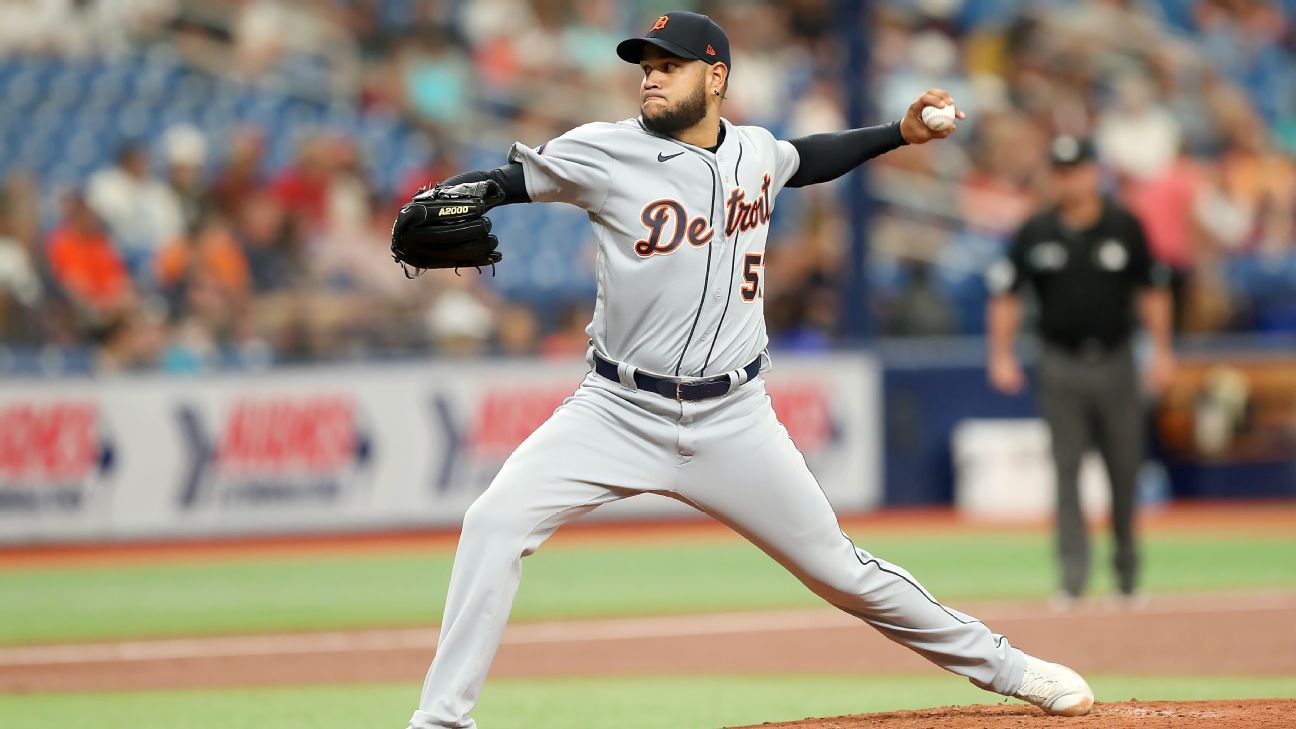 Eduardo Rodriguez pitches Detroit Tigers to 3-2 win over Kansas City Royals  - ABC News