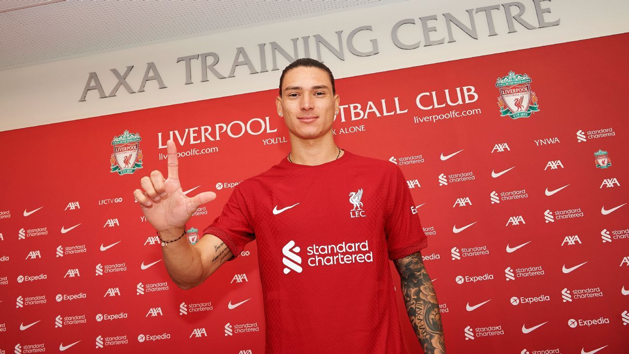 Watch: Darwin Nunez has a new number at Liverpool for the new season