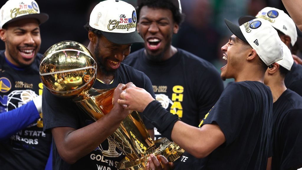 Warriors 2022 NBA Champions hats and shirts are already available