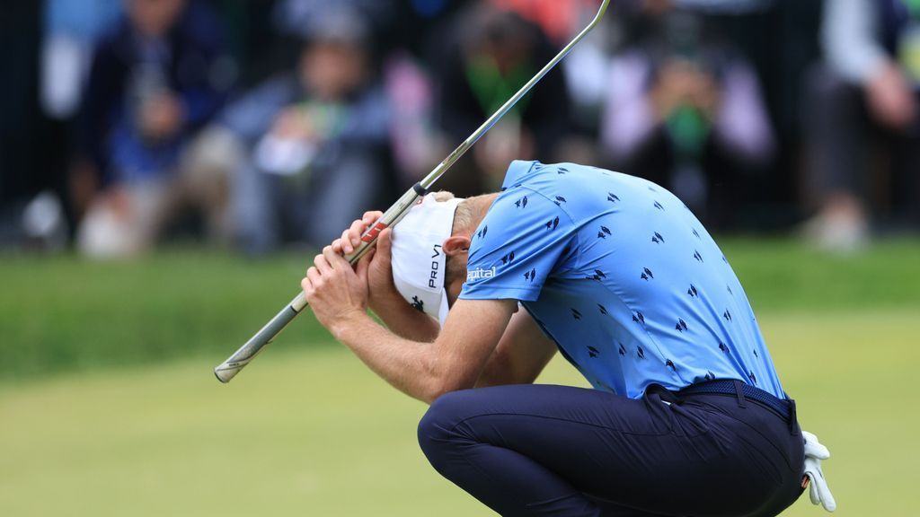 Will Zalatoris after third second-place finish at major