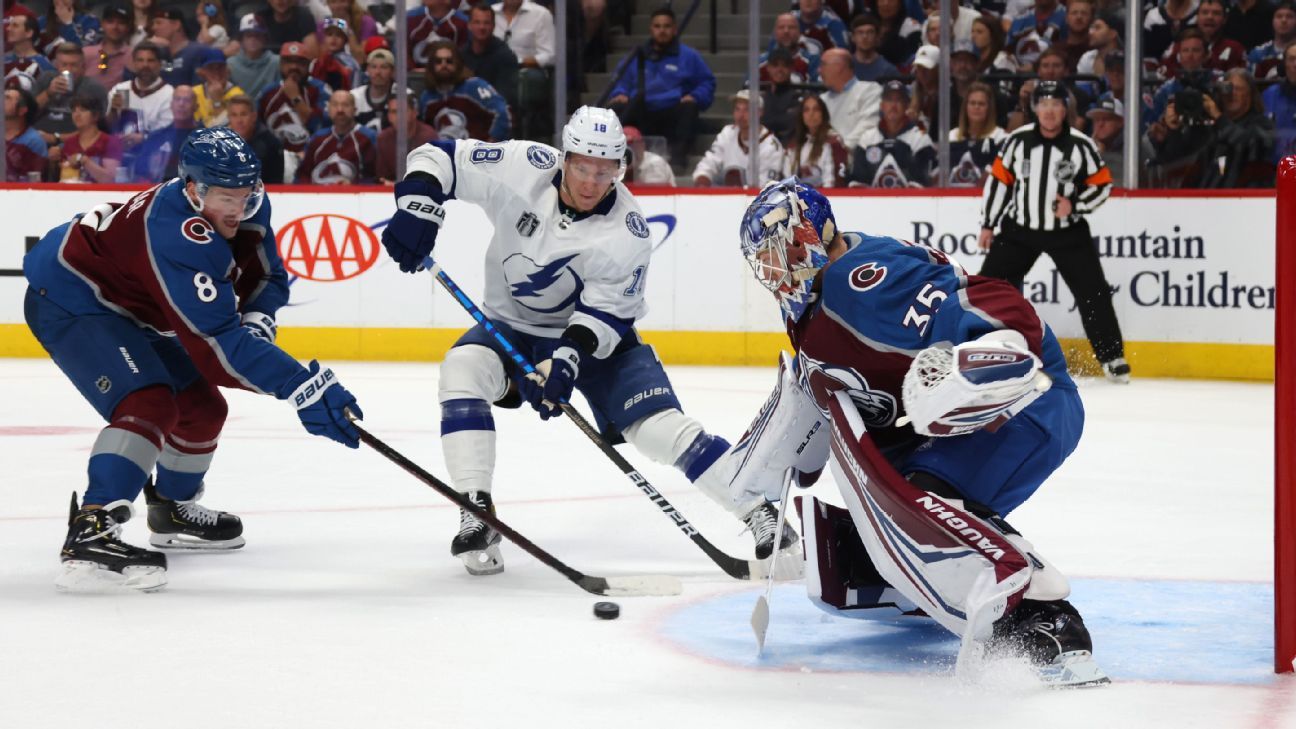 Stanley Cup Final Game 3: Betting tips and picks for Colorado Avalanche-Tampa Bay Lightning