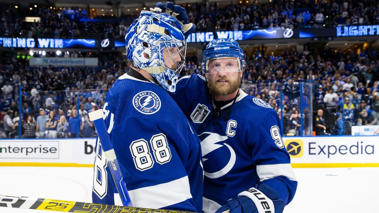 ANY NAME AND NUMBER 2022 STANLEY CUP FINAL TAMPA BAY LIGHTNING