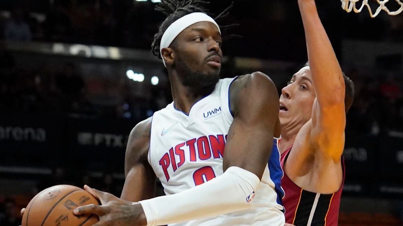 Detroit Pistons trading forward Jerami Grant to Portland Trail Blazers for 2025 ..