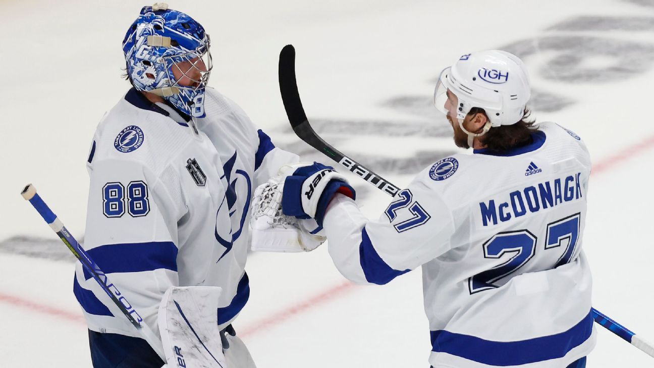 Our Stanley Cup Final game-worn - Tampa Bay Lightning