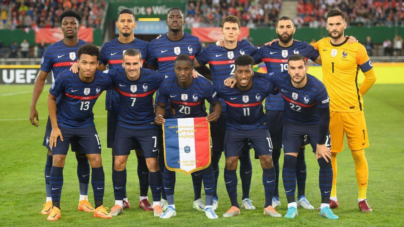 Así juega Francia sistema táctico y posible once de cara a la Copa del