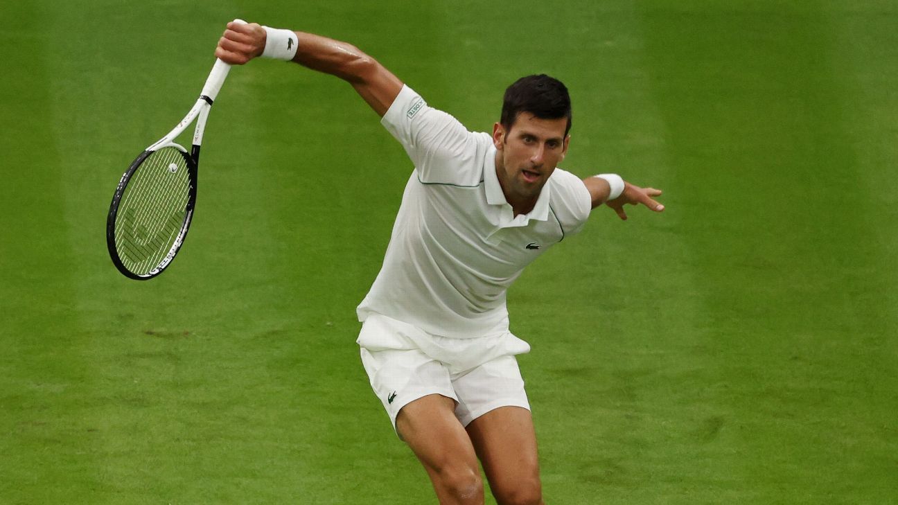 Djokovic drops set en route to Wimbledon victory