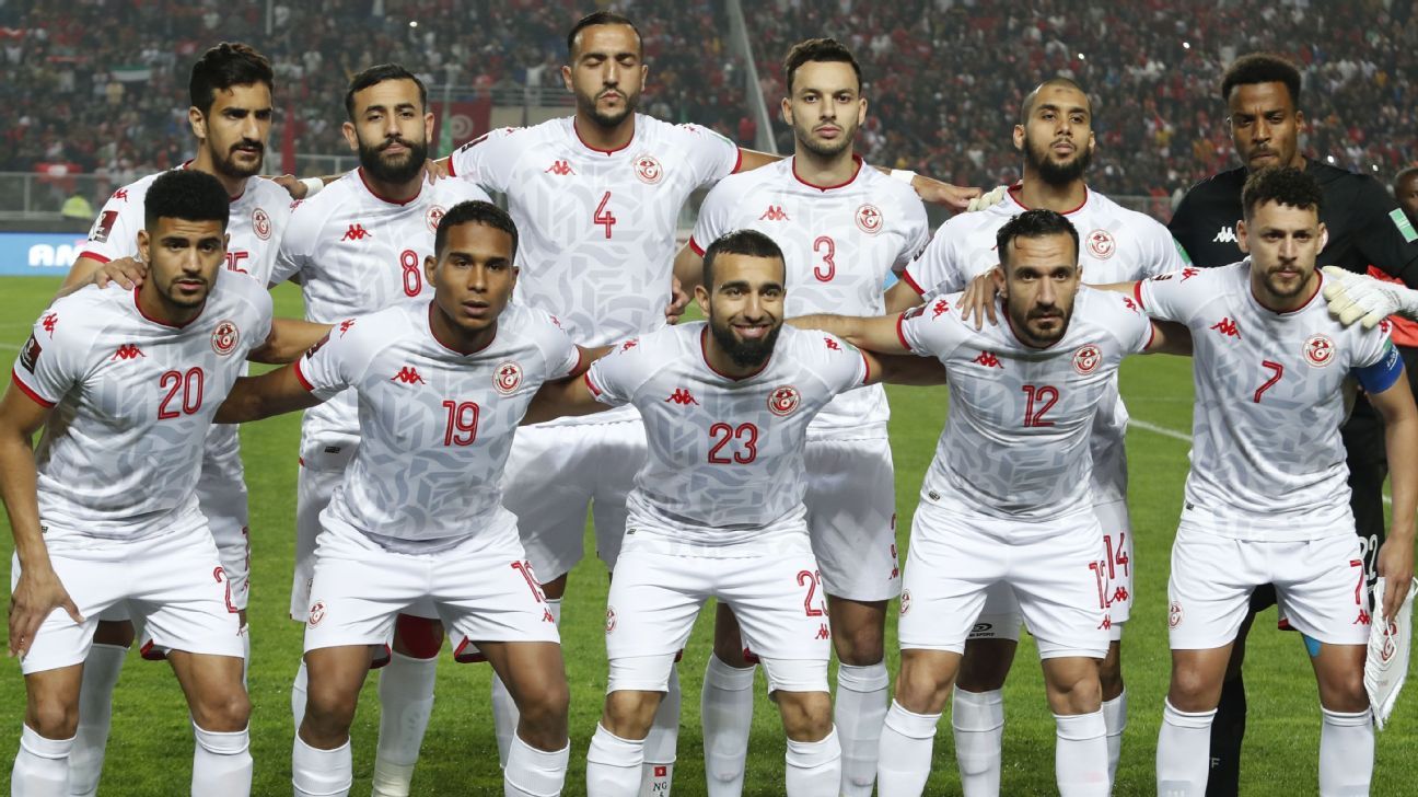 Así juega Túnez: sistema táctico y posible once de cara a la Copa del Mundo de Qatar 2022 - ESPN