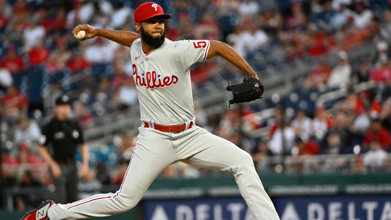 Phillies sign RHP Seranthony Dominguez to 2-year extension - ESPN