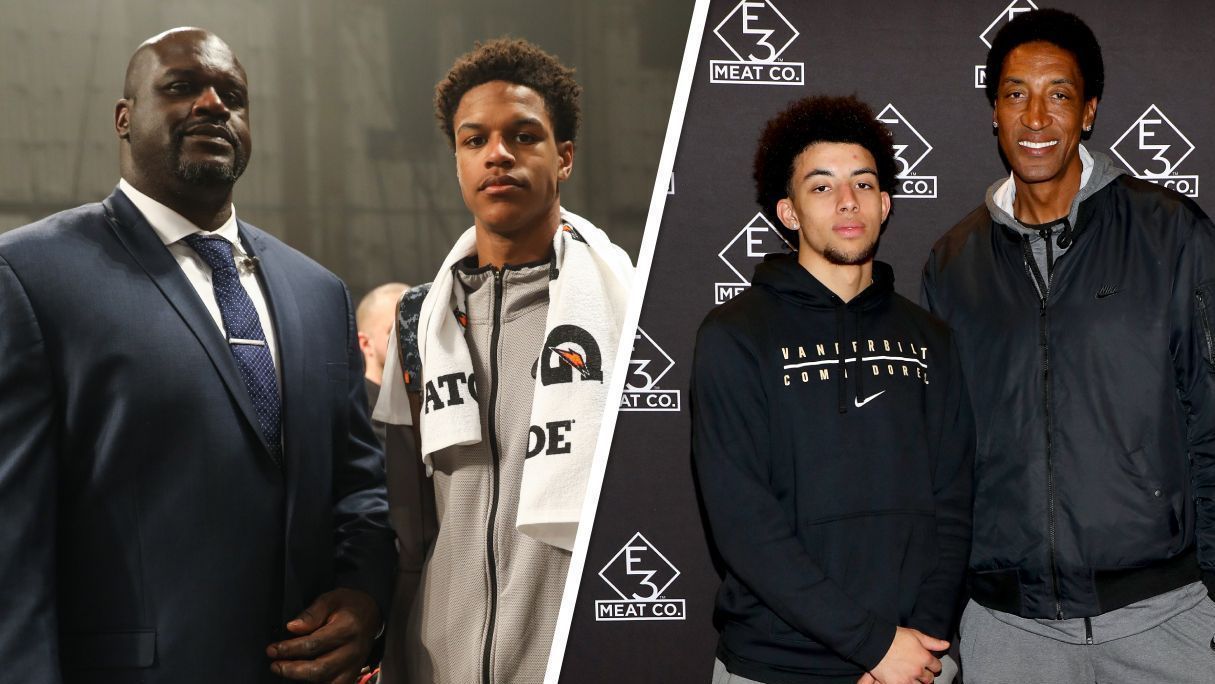 Lakers Sign Shaq & Scottie Pippen's Sons, Shareef & Scotty Jr., After NBA  Draft