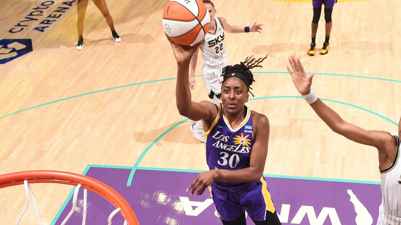 Los Angeles Sparks up, New York Liberty down and Chicago Sky still No. 1