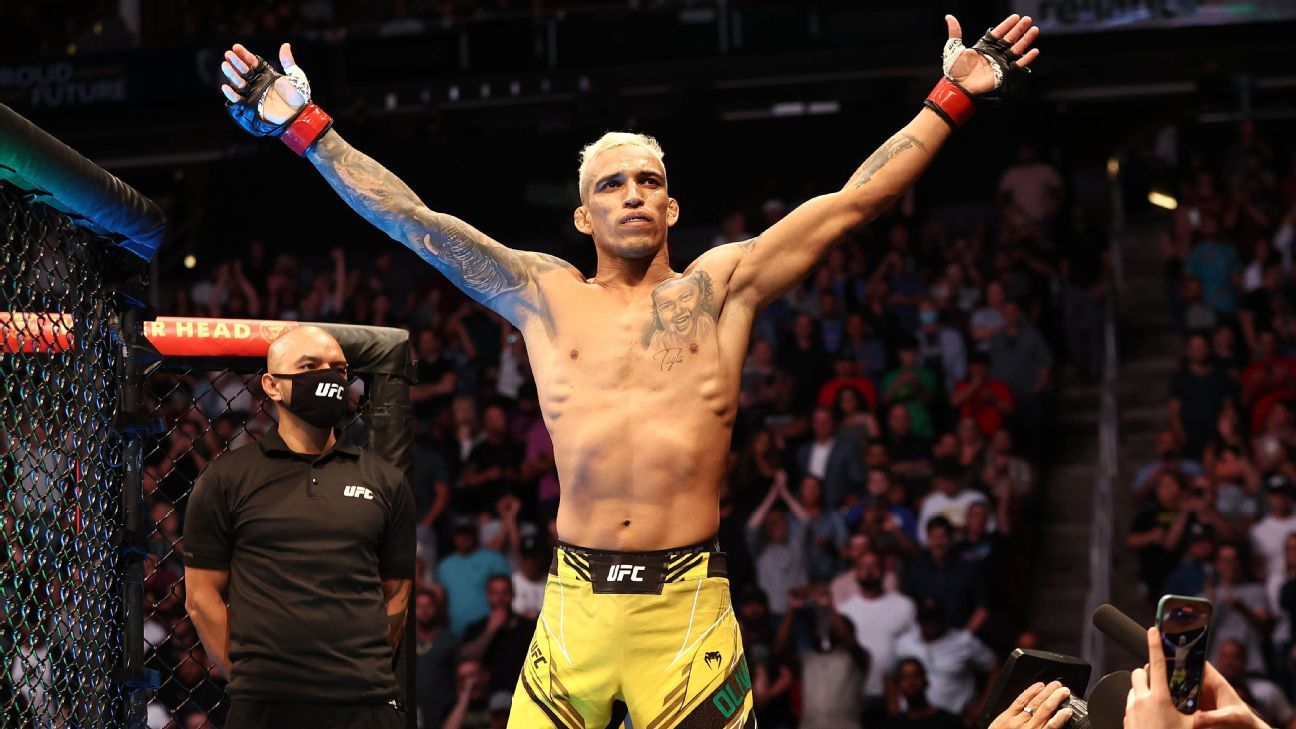 Charles Oliveira-Islam Makhachev lightweight title bout to headline UFC 280 on O..