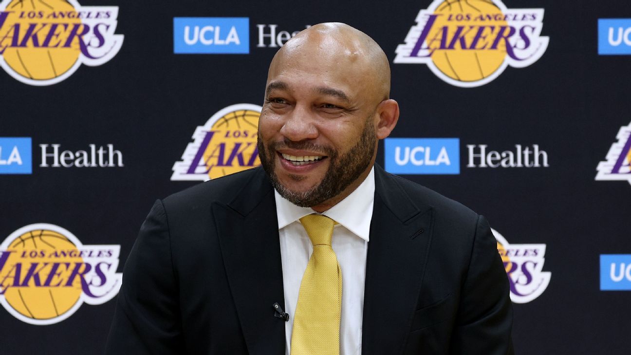 Los Angeles Lakers' Darvin Ham on trade buzz -- 'We love everyone on our roster'