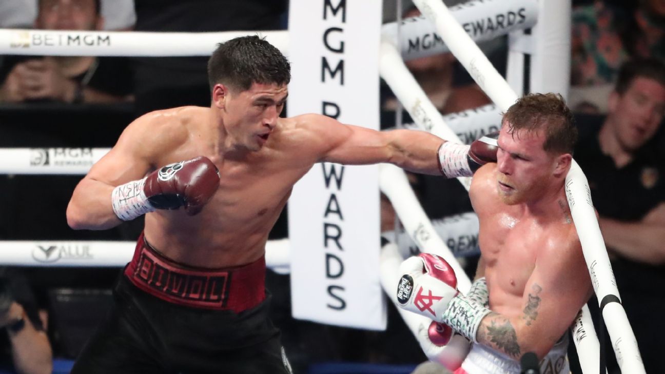Canelo Álvarez y Dmitry Bivol