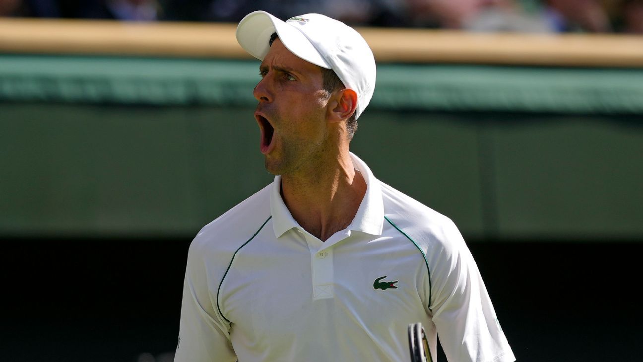 Wimbledon tennis 2021 - Novak Djokovic roars back to beat