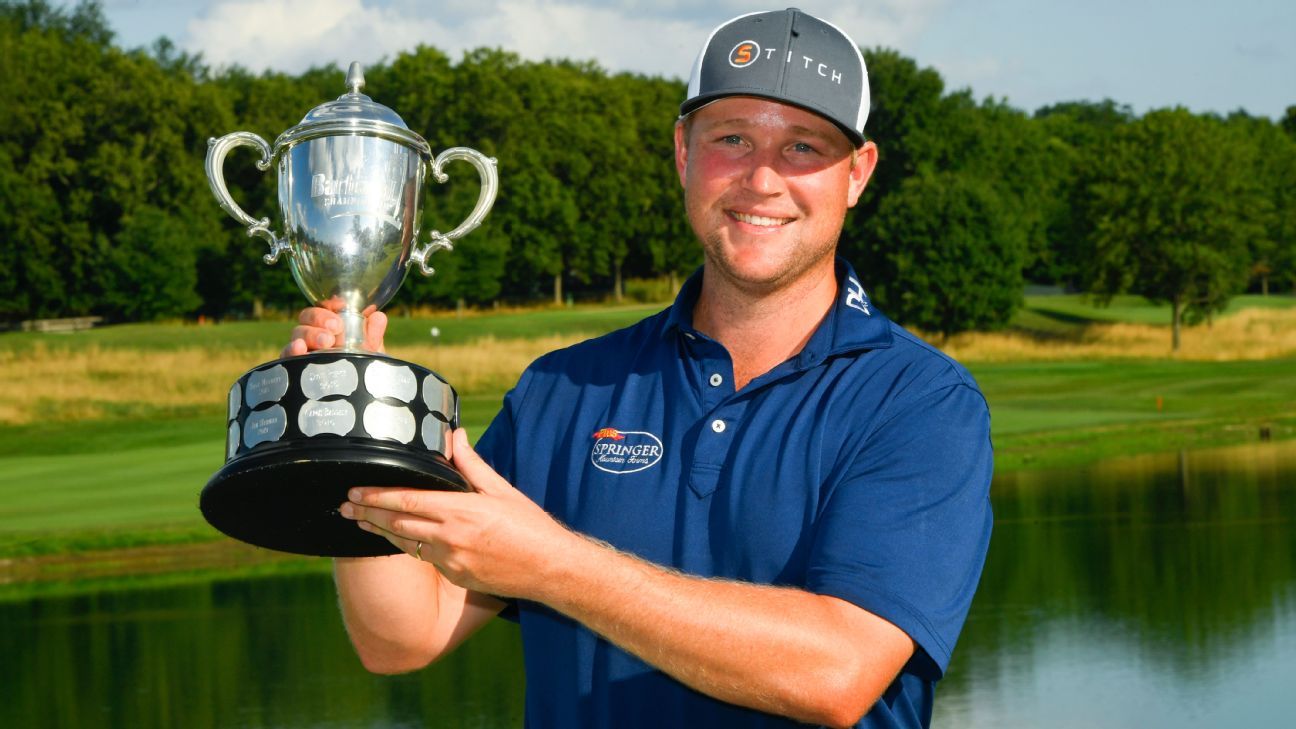 Trey Mullinax wins Barbasol Championship by 1 stroke for first PGA Tour  title - ESPN