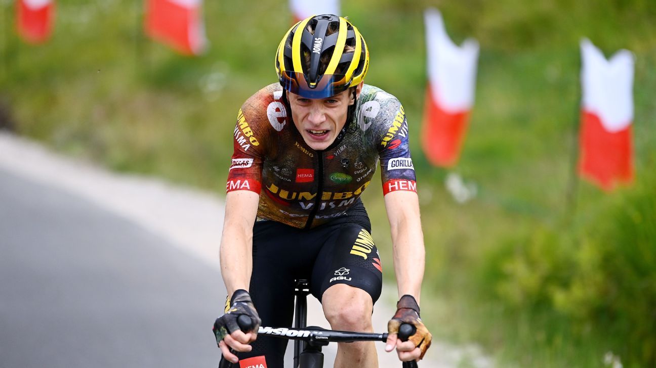 Jonas Vingegaard climbs mountains, claims Tour de France's yellow ...