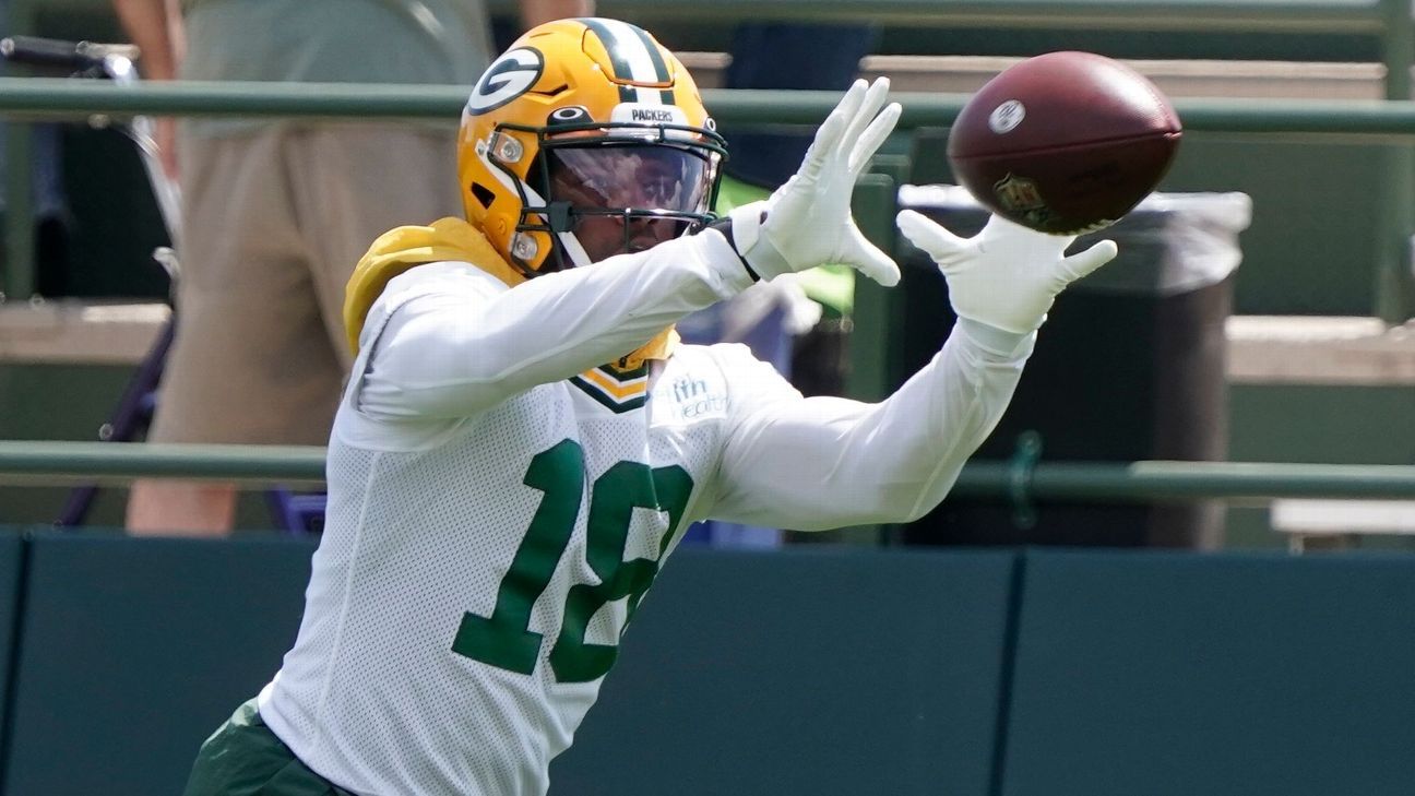 Is the Packers' offense better, worse or the same? Answer hinges on  replacing Davante Adams, David Bakhtiari's return - ESPN - Green Bay Packers  Blog- ESPN