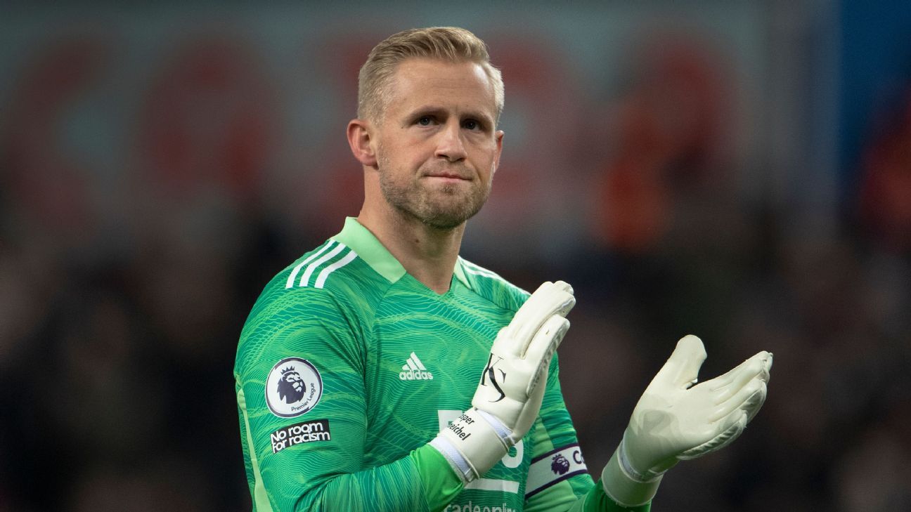 Kasper Schmeichel joins Nice to end 11-year Leicester spell