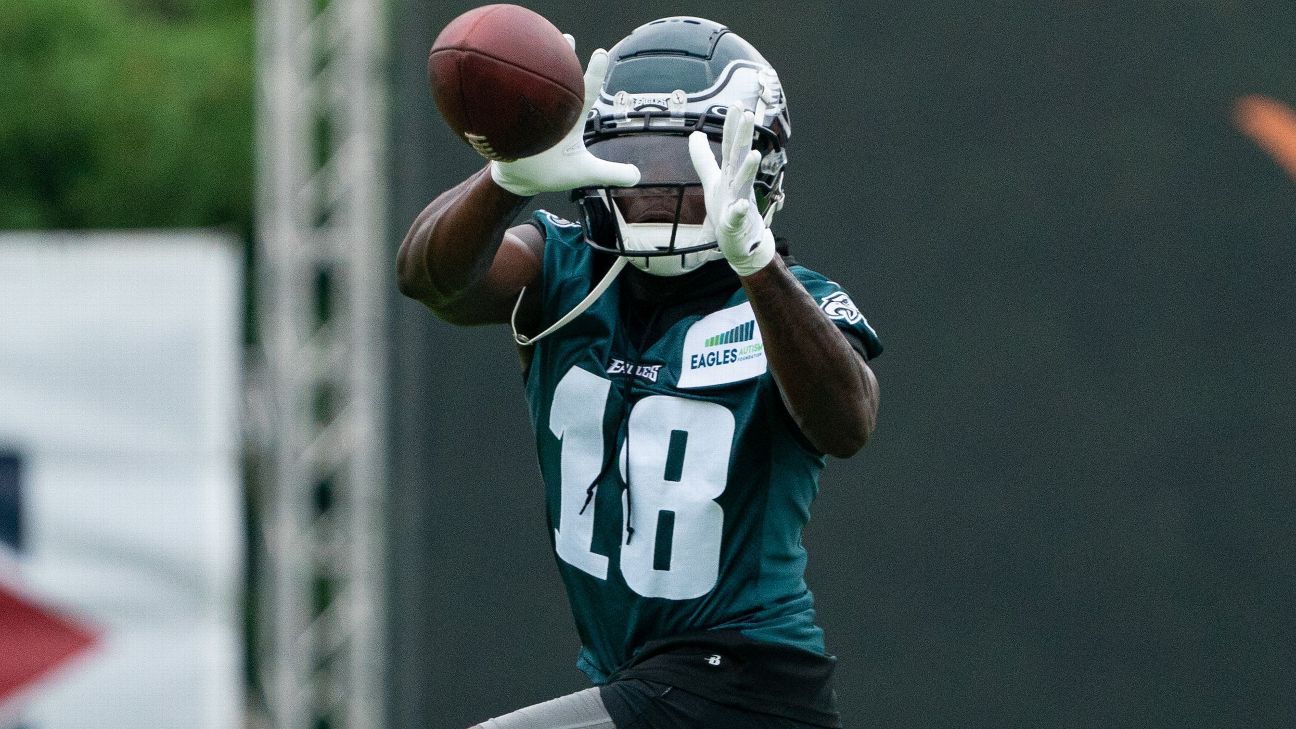 Eagles trade WR Jalen Reagor to the Vikings