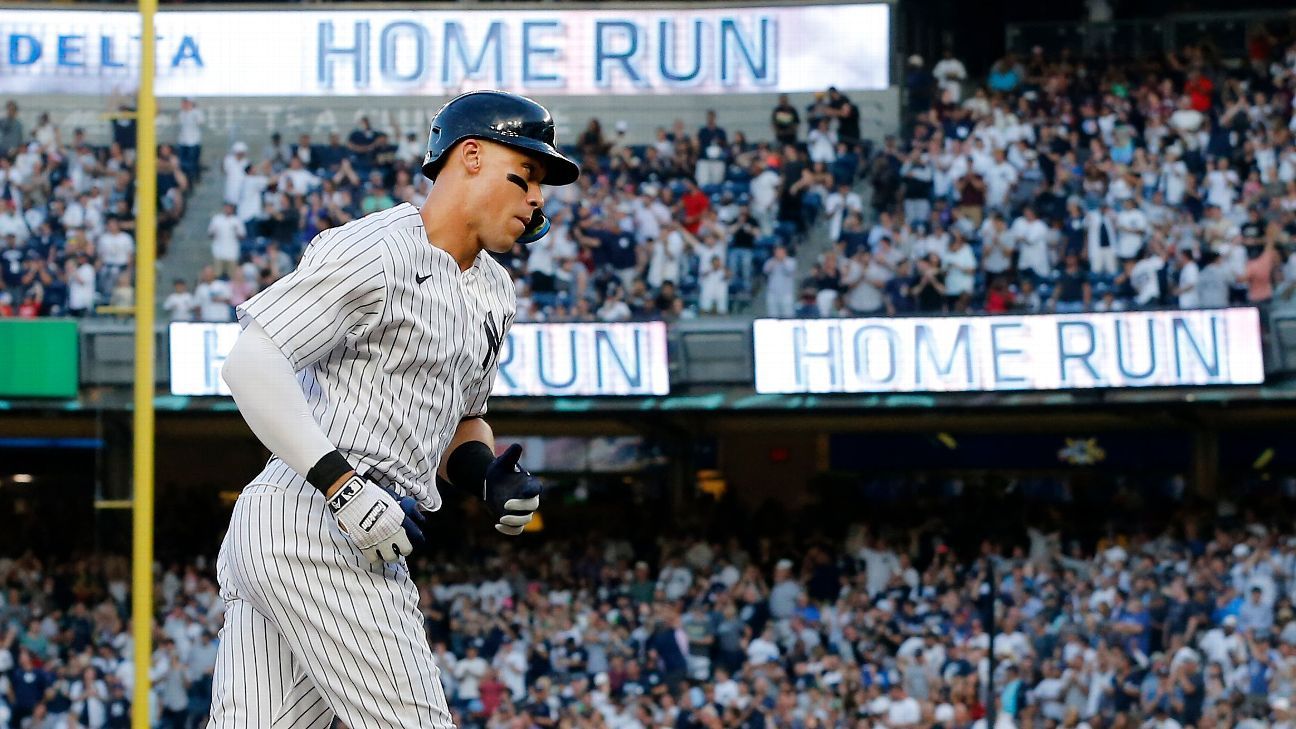 New York Yankees' Aaron Judge crushes 60th home run - ESPN