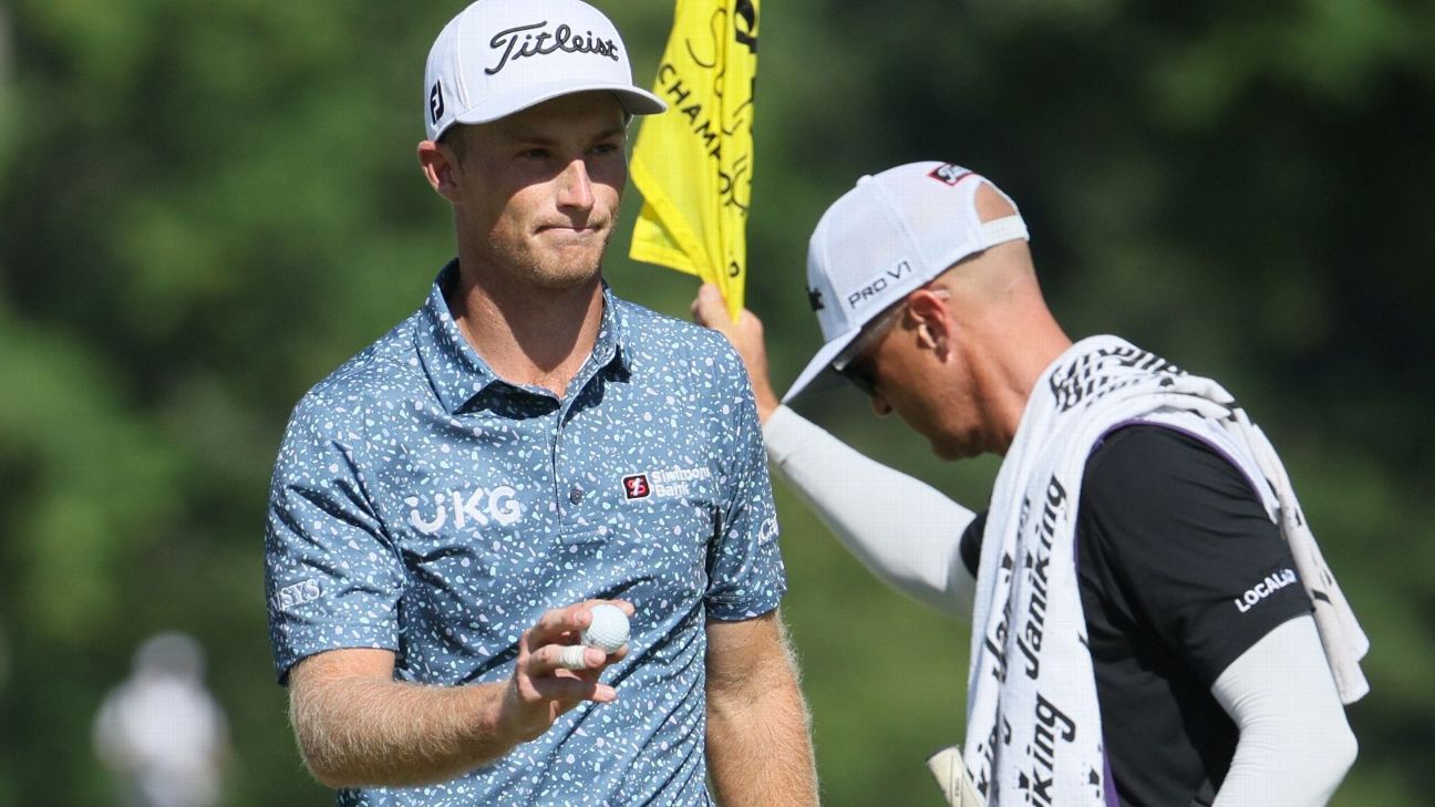 Will Zalatoris makes most of three-hole playoff to win FedEx St. Jude Championsh..