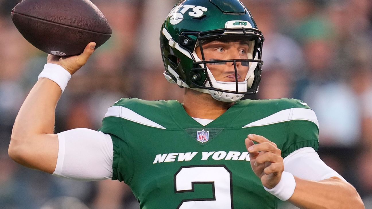 New York Jets quarterback Zach Wilson’s right knee surgery deemed a success sources say – ESPN
