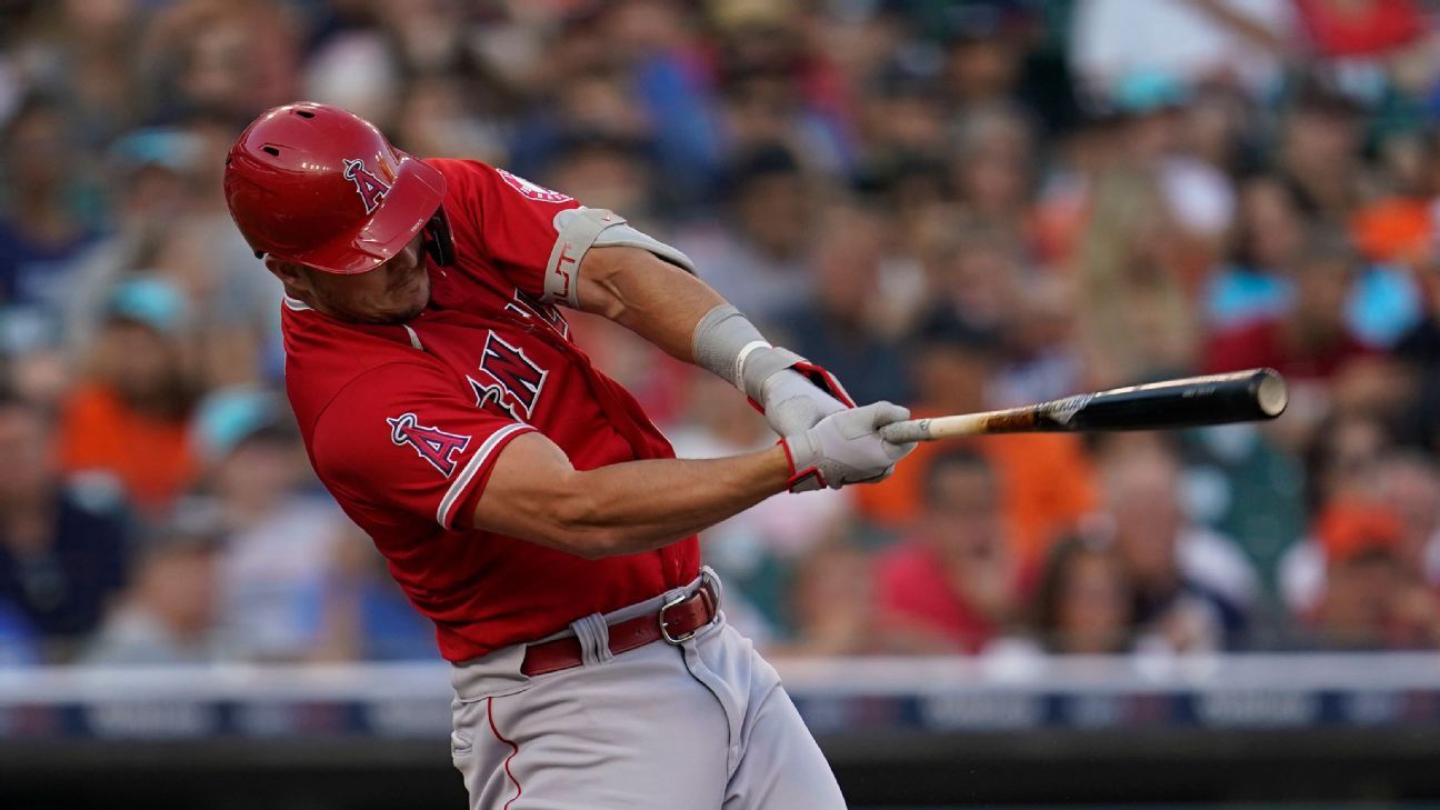 LA Angels' Mike Trout expected to miss at least one month with broken wrist, Los Angeles Angels