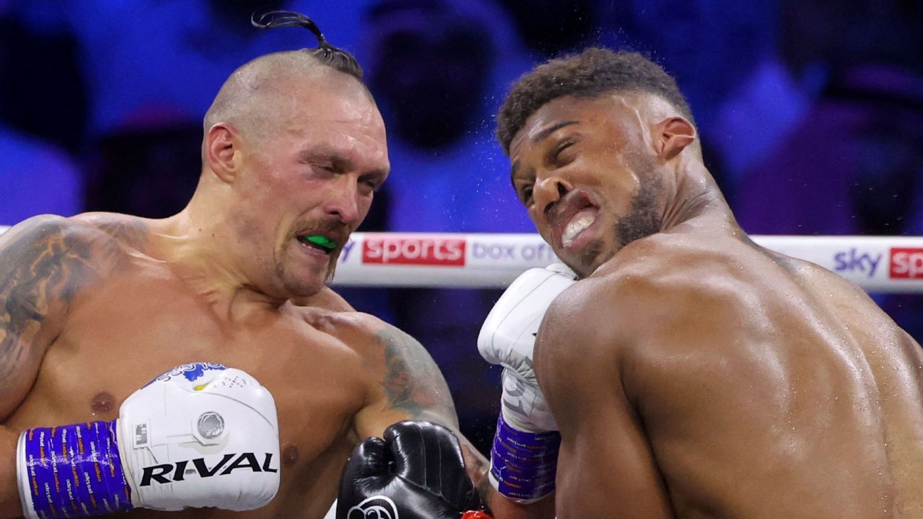 Oleksandr Usyk's victory builds a clear path to the undisputed championship -- i..