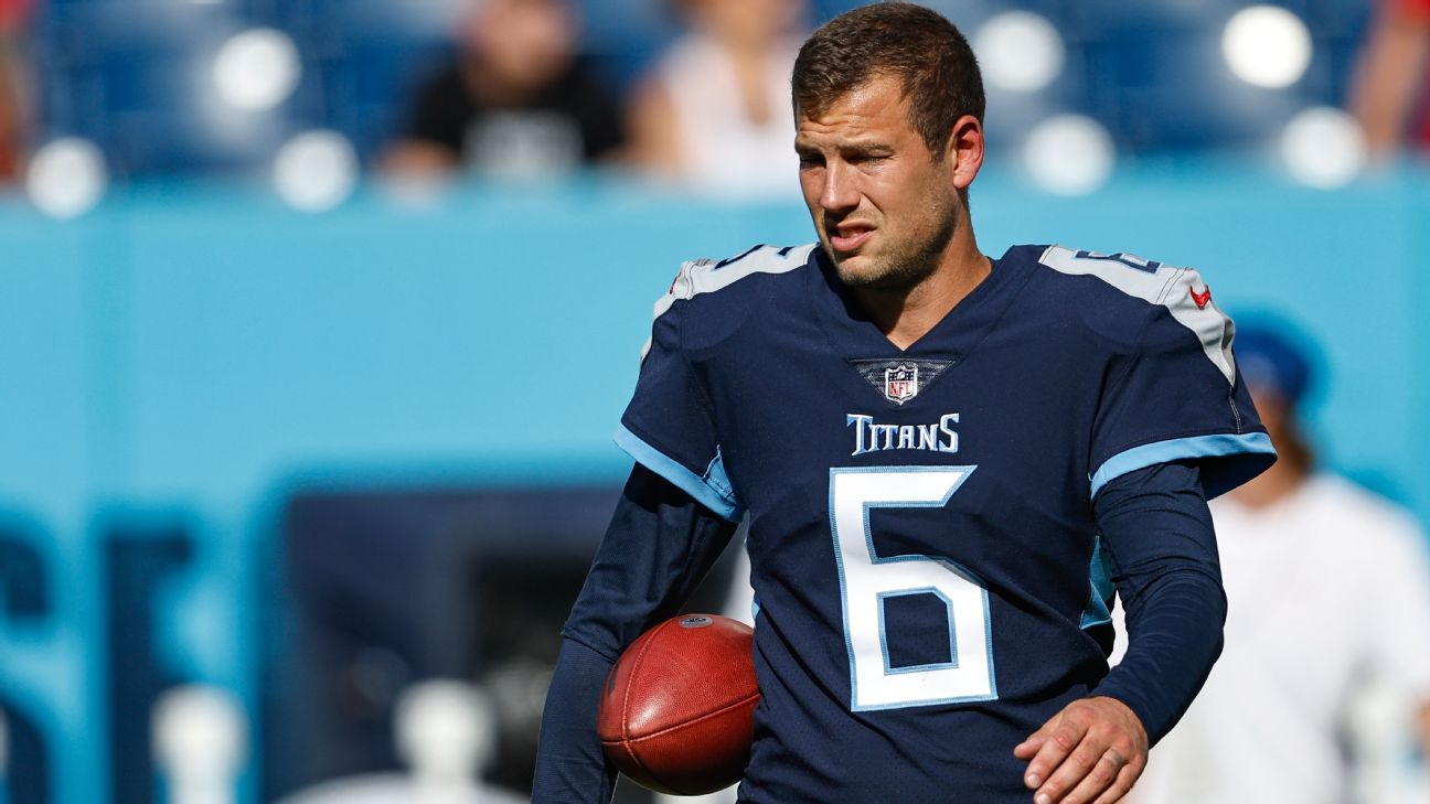 Ryan Stonehouse, Tennessee Titans P, NFL and PFF stats