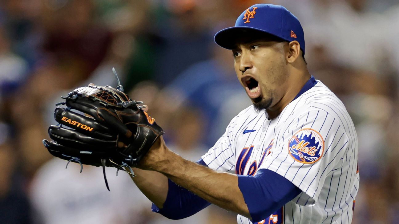 Mets' Edwin Diaz is greeted with live performance by Timmy Trumpet