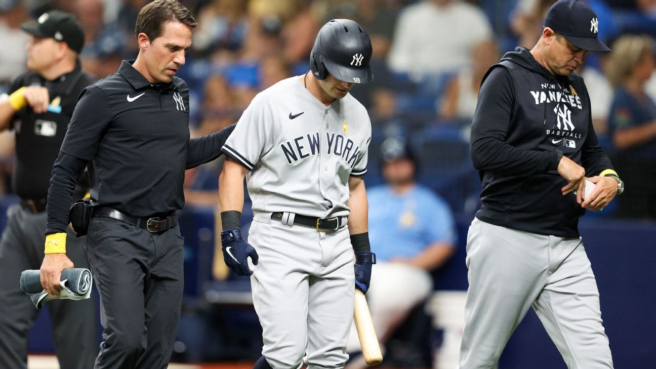 Yankees' Andrew Benintendi rules out regular season return from wrist  injury