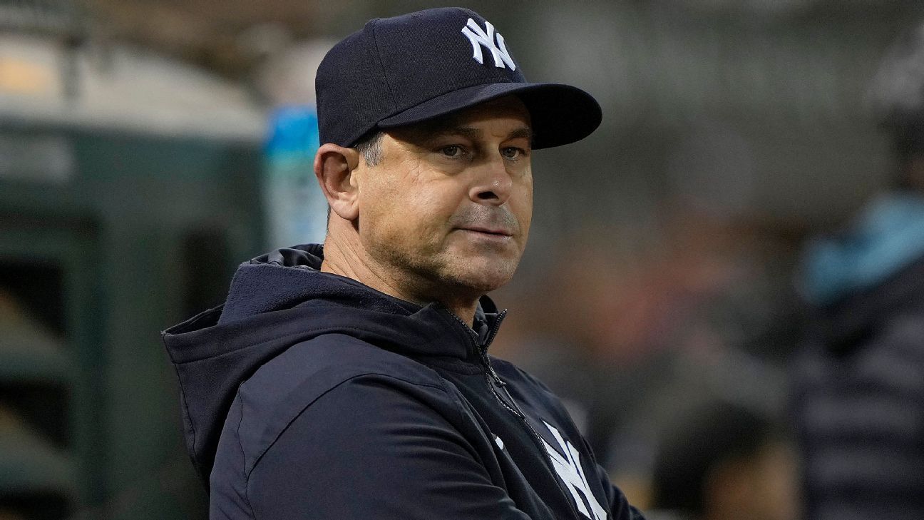 New York Yankees manager Aaron Boone heated after team's 'embarrassing' 9-0  loss to Tampa Bay Rays - ESPN