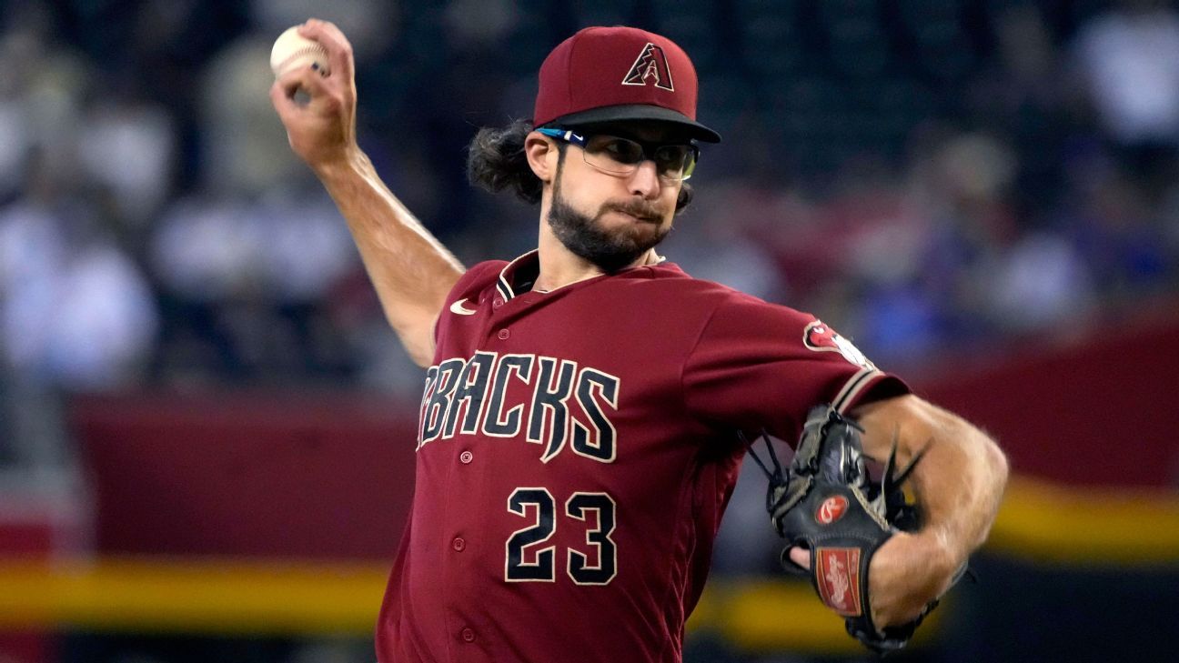 Arizona Diamondbacks' Zac Gallen ties major league record with sixth consecutive..