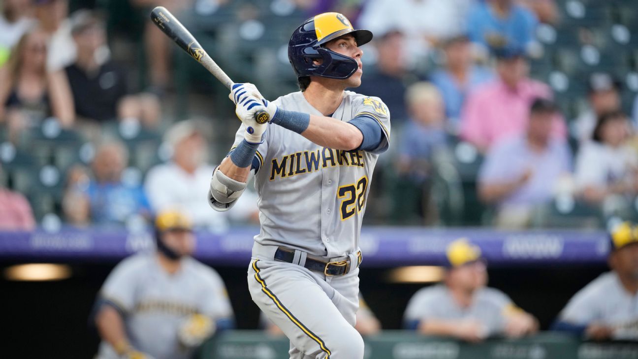 Milwaukee Brewers' Christian Yelich hits 499-foot homer, but Colorado Rockies wi..
