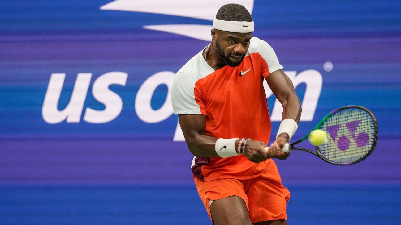 American Frances Tiafoe downs Andrey Rublev in straight sets, moves into US  Open semifinals