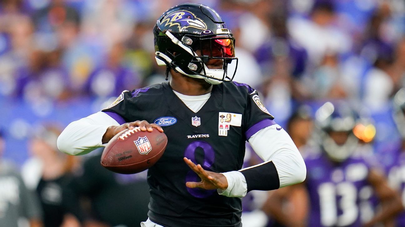 Lamar Jackson joins the Broncos to face the Ravens amid Russell