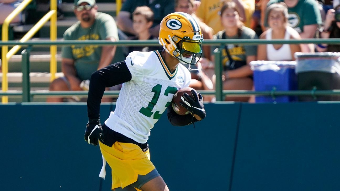 Lazard Excited About New Reality of Facing Top Corners - Sports Illustrated  Green Bay Packers News, Analysis and More