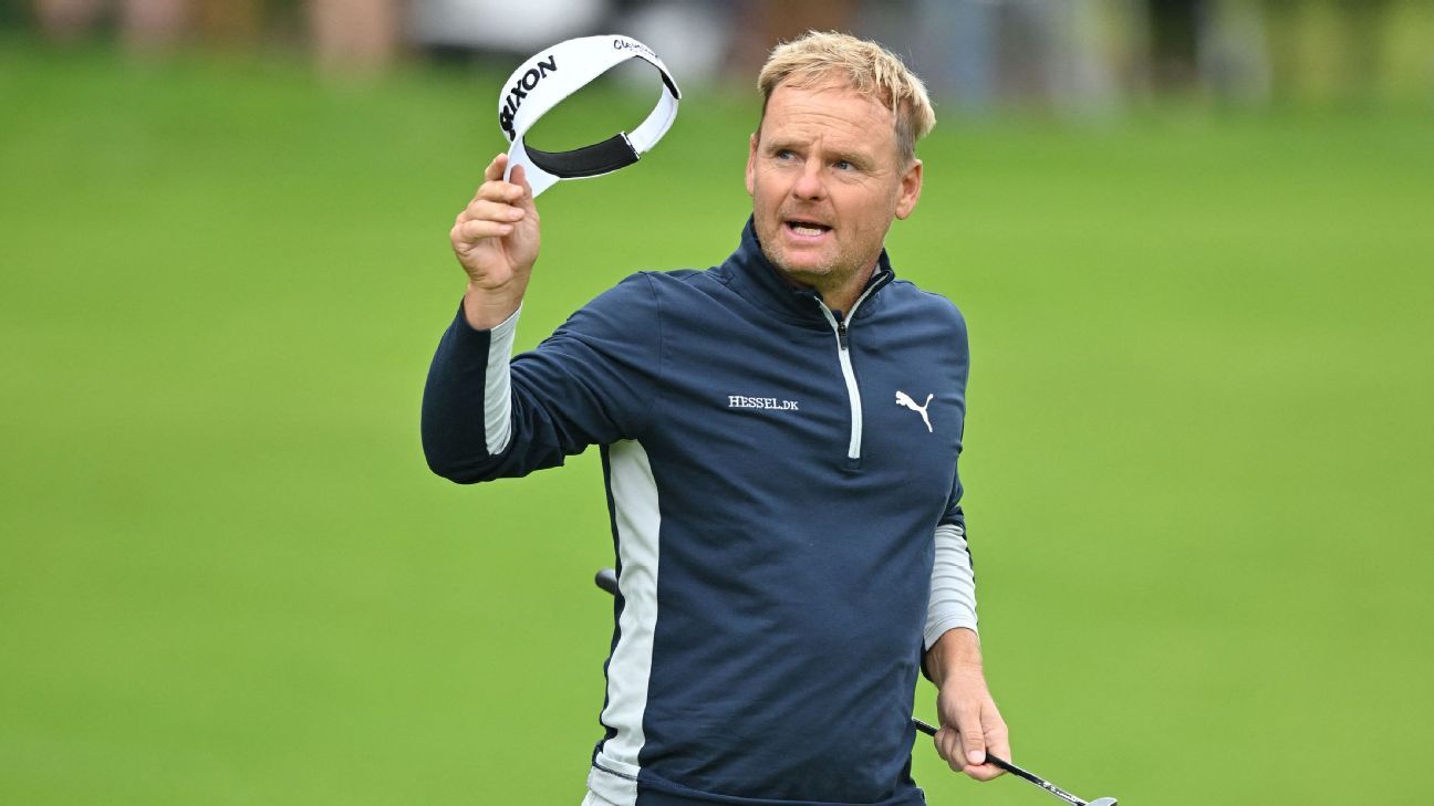 Kjeldsen, Gonzalez share 1-shot lead at Firestone