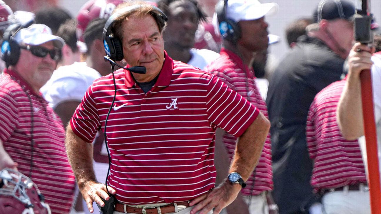 Saban on Alabama's struggles: 'I put it on me'