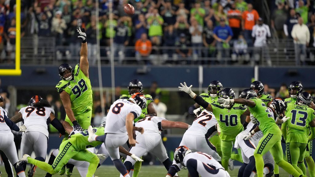 NFL on X: Broncos. Seahawks. Week 1's not done yet. 