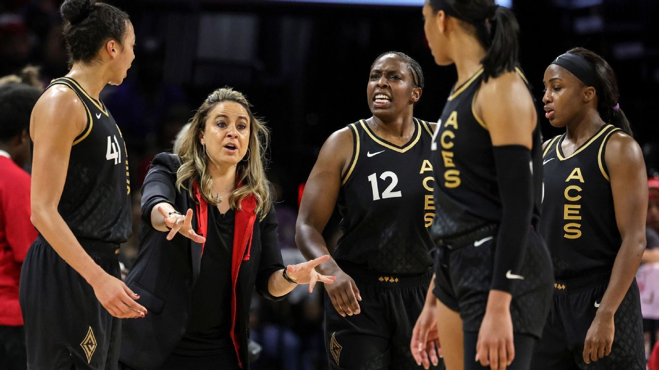 WNBA Finals 2022 Las Vegas Aces Hope Zone Defense Continues To 
