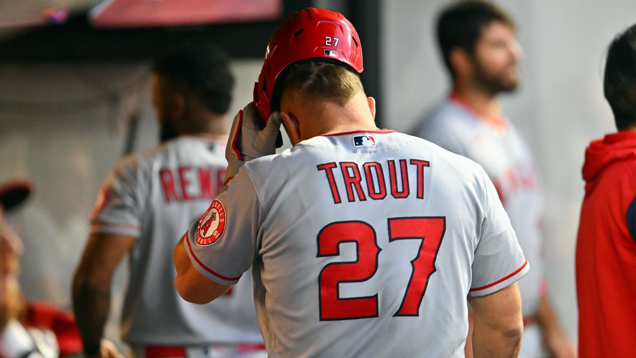 Mike Trout's 36th home run, 09/16/2022