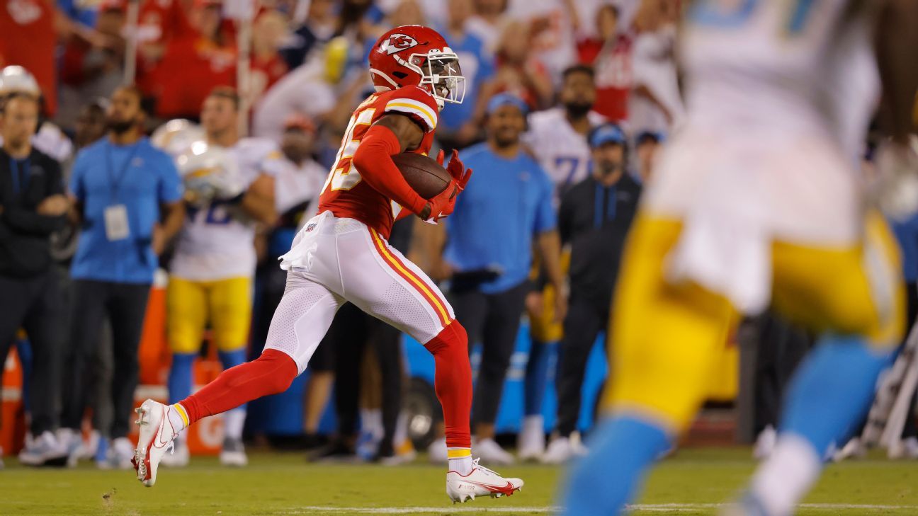 NFL: Kansas City Chiefs exhibe su poder para remontar y vencer a Los  Ángeles Chargers; resultado y resumen del partido