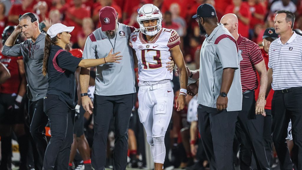 Florida State Seminoles lose QB Jordan Travis to injury, rally to beat Louisvill..