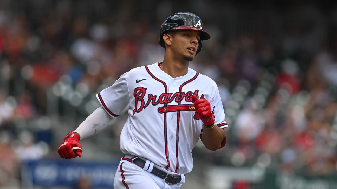 Infielder Vaughn Grissom back with the Braves after Ozzie Albies